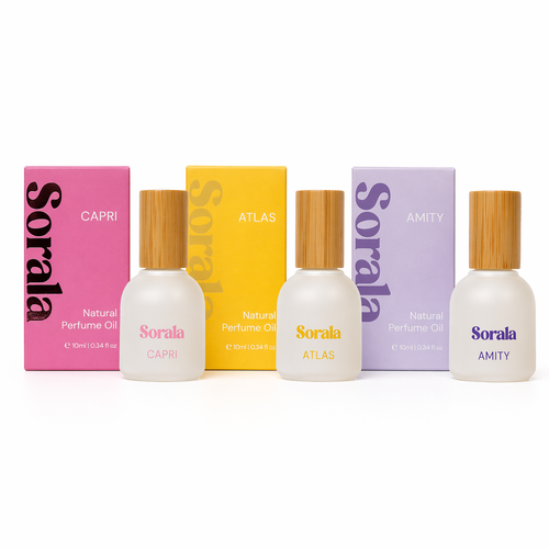 Citrus Glow Trio Atlas + Capri + Amity Sorala Natural Perfume Oil