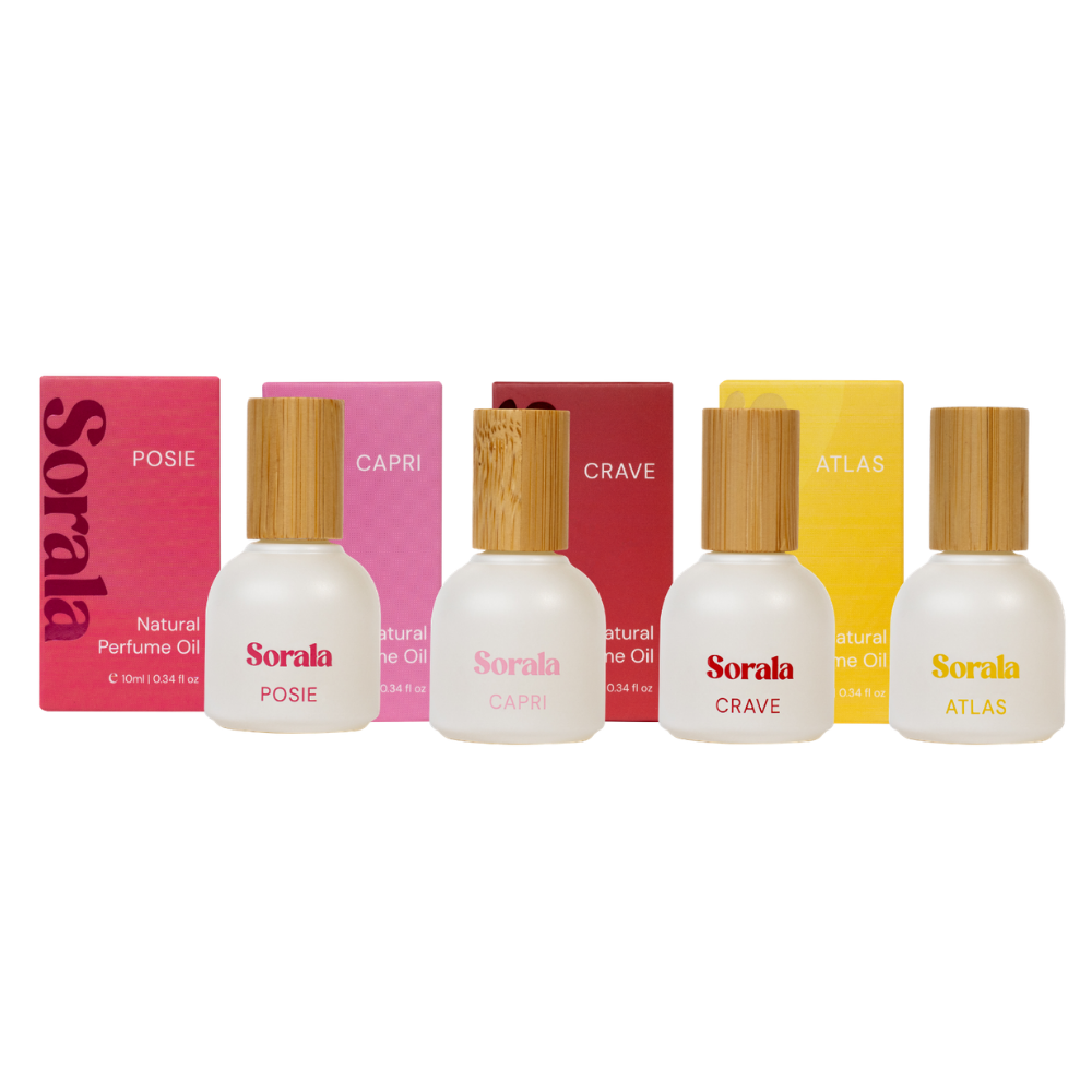 Natural Perfume Oil Set - Pick Your Four